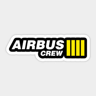 AIRBUS CREW Sticker